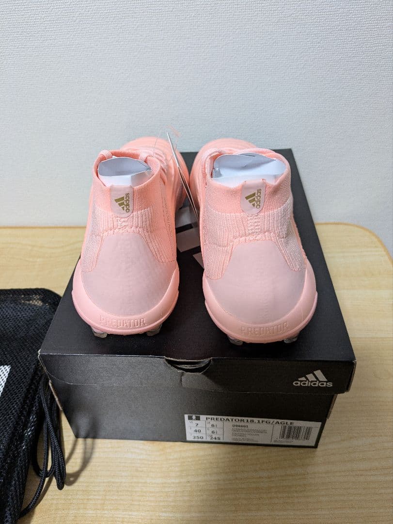 adidas Predator 19.1 FG ピンク 250　3月中限定価格！