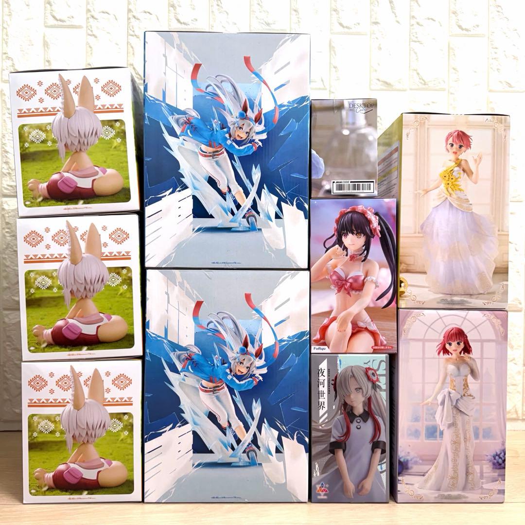 新品　美少女フィギュア 10体　ウマ娘　タマモクロス　時崎狂三　水着　まとめ売り