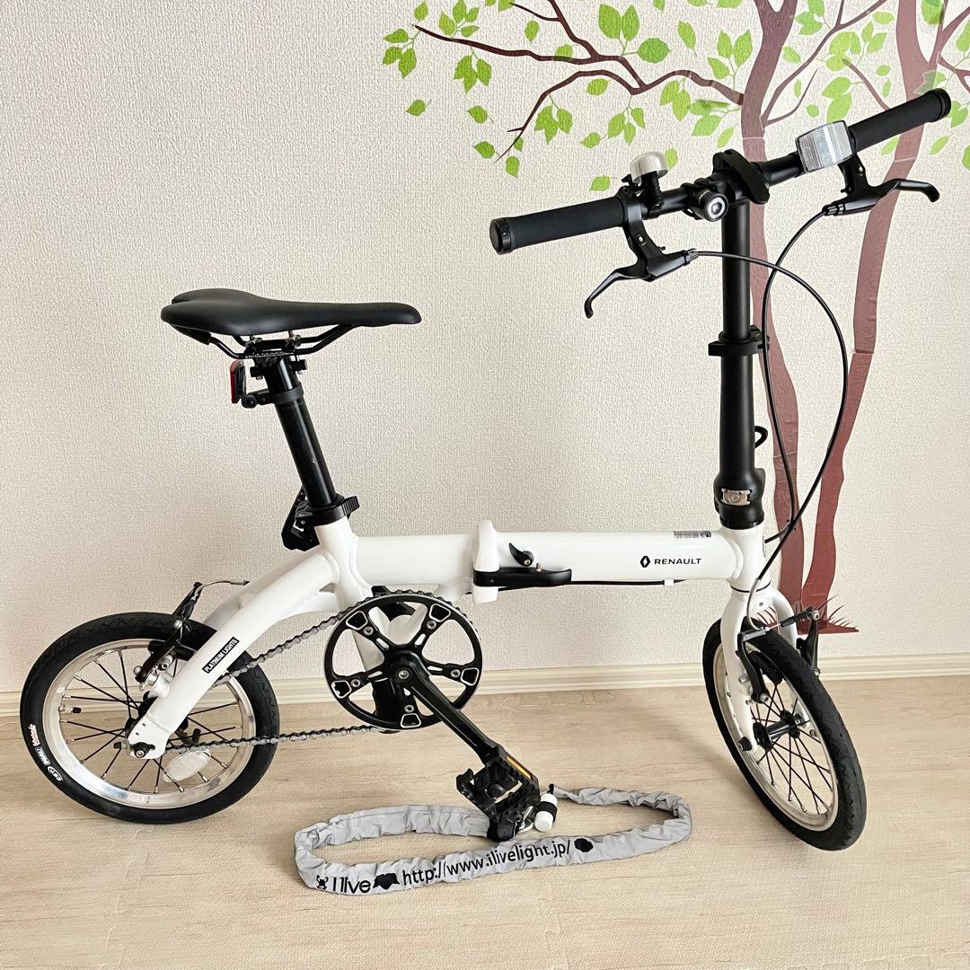 RENAULT PLATINUM LIGHT6 折りたたみ自転車 14インチ