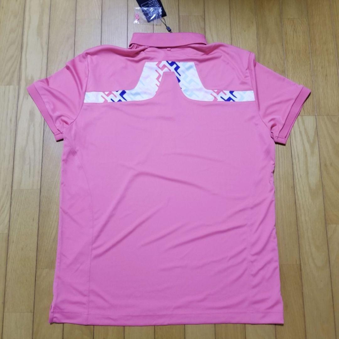 新品J. Lindeberg J.リンドバーグポロシャツ　XL アザレアピンク