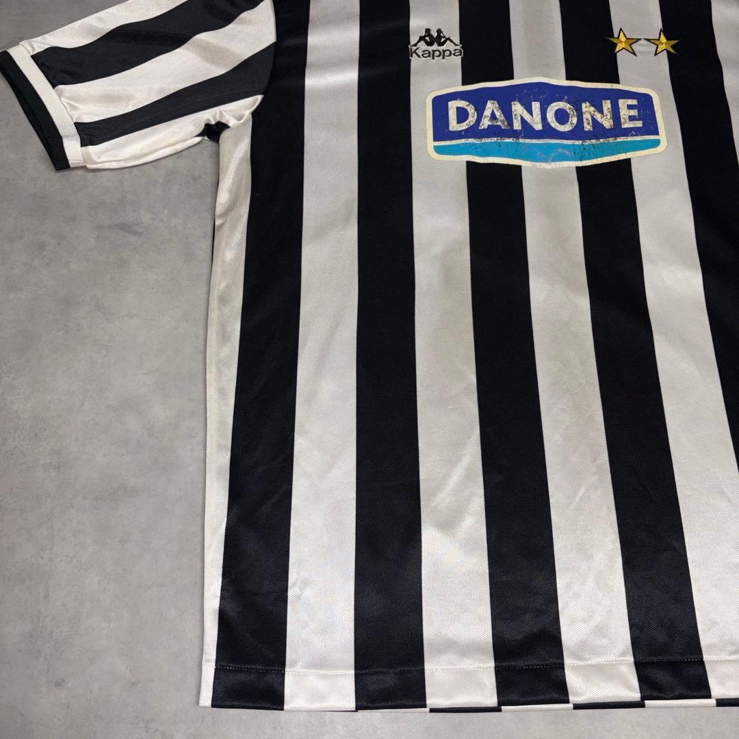 ユベントス JUVENTUS Kappa ユニフォーム ゲームシャツ　サイズL