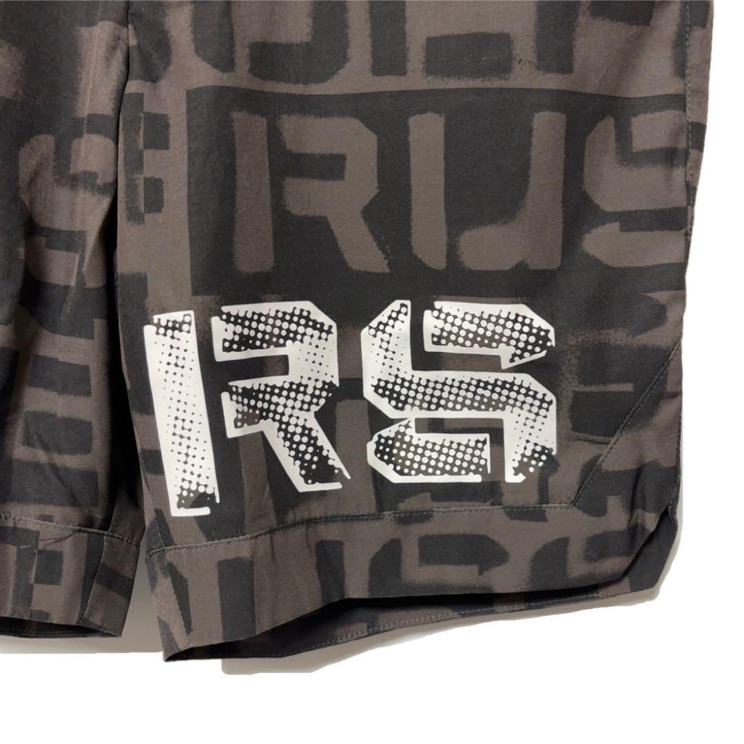 新品 ラッセルノ ゴルフ RS グラフィティー ロゴ ショーツ ブラック XL
