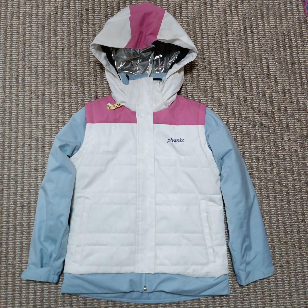値下げ！phenix　キッズ　女の子 スキーウェア ツーピース 130