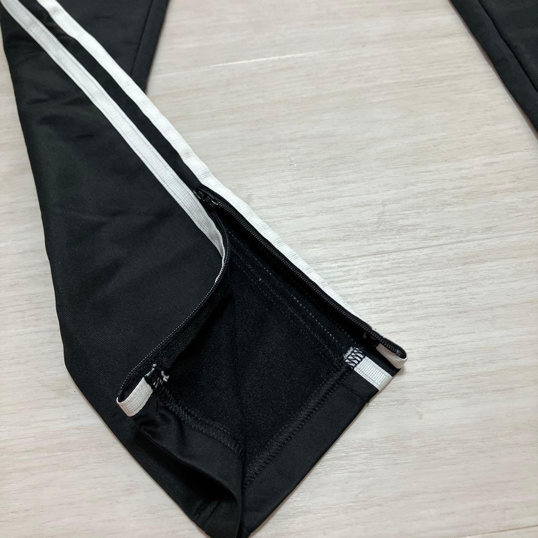 【希少】adidasブラック ジャージパンツ 3本ライン　細身