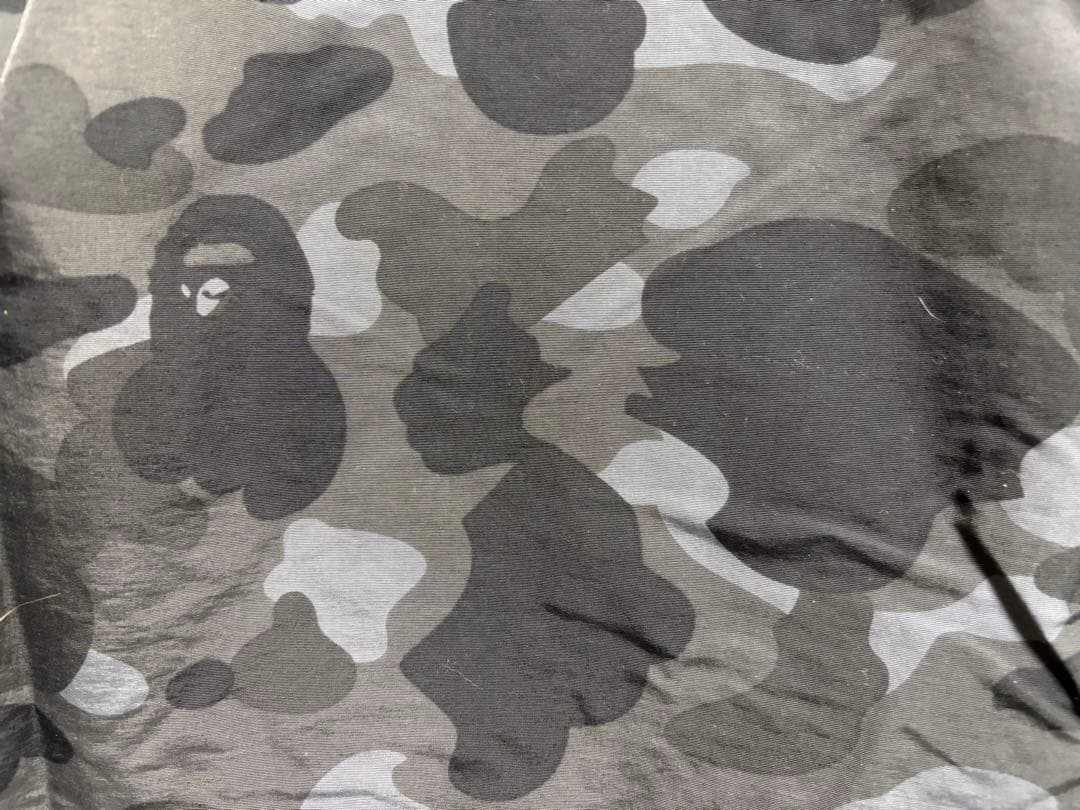 【希少】BAPE カモ柄 フード付きスノーボード ジャケット S ウェア 迷彩