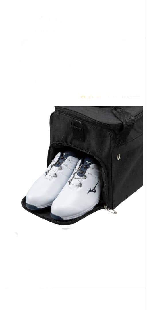 【新品】Mizuno ゴルフ 大容量スクエアボストンバッグ ブラック
