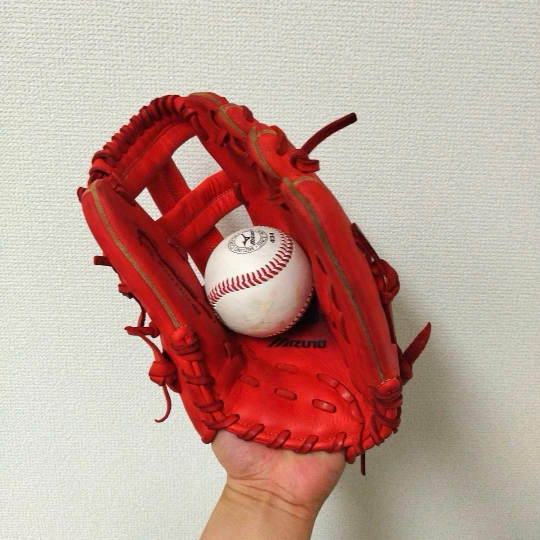 091 ミズノ グローバルエリート 即戦力 軟式 少年 内野手用グローブ