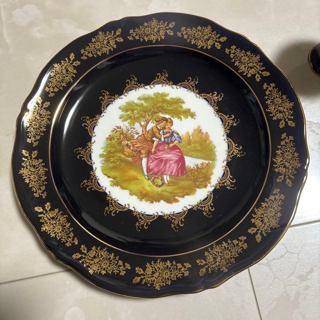お皿　食器　LIMOGES CASTEL 水指し　一輪挿し
