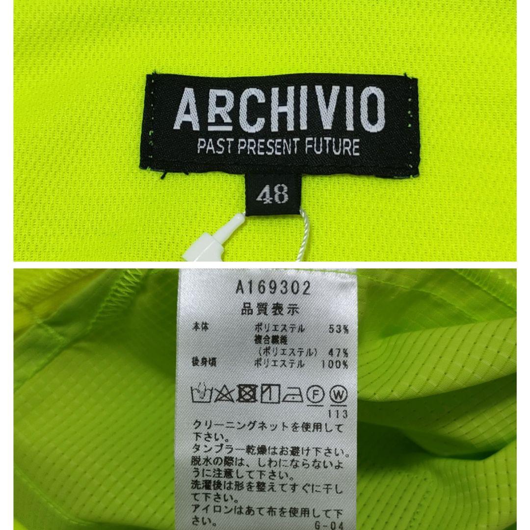 【新品タグ付き】アルチビオ　半袖　ドットエア　メッシュ　異素材　吸汗速乾　48