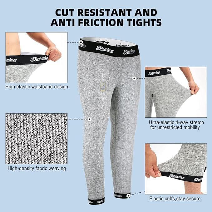 【新品】スキー スノーパンツ カット耐性 レギンス Lサイズ ユニセックス