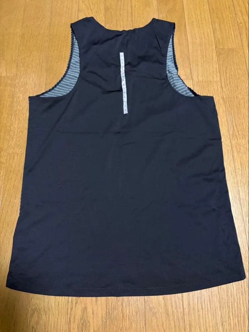 Nike Dri-FIT ストライプタンクトップ M ランニングシャツ