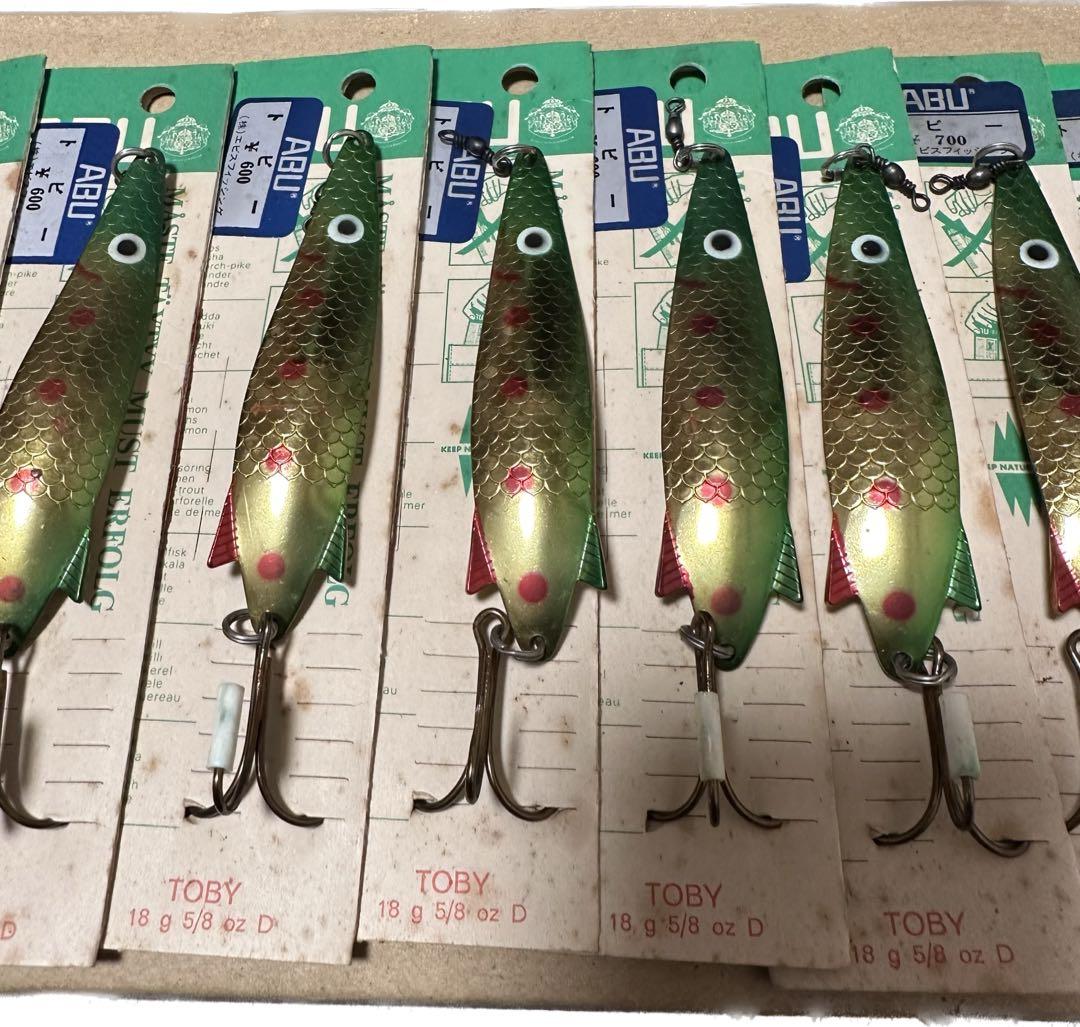ヴィンテージ ABU トビー 18g スプーン台紙付き 10個セット④