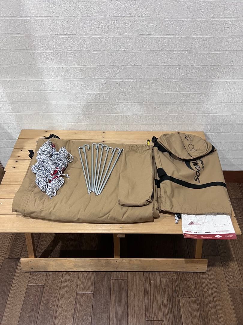 【一回使用美品】SoomloomレクタタープAdranus 4.0ｍX2.9ｍ