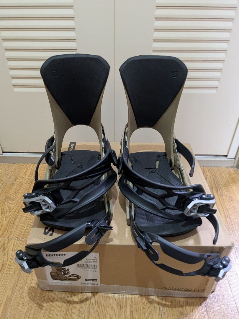 24-25Salomon District スノーボードビンディング