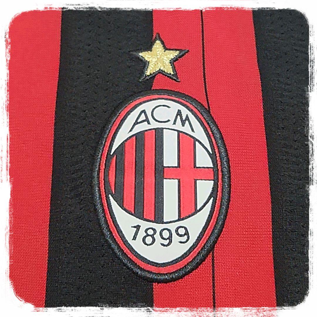 極美品　ACミラン　本田圭佑　ユニフォーム　adidas　サッカー　セリエA