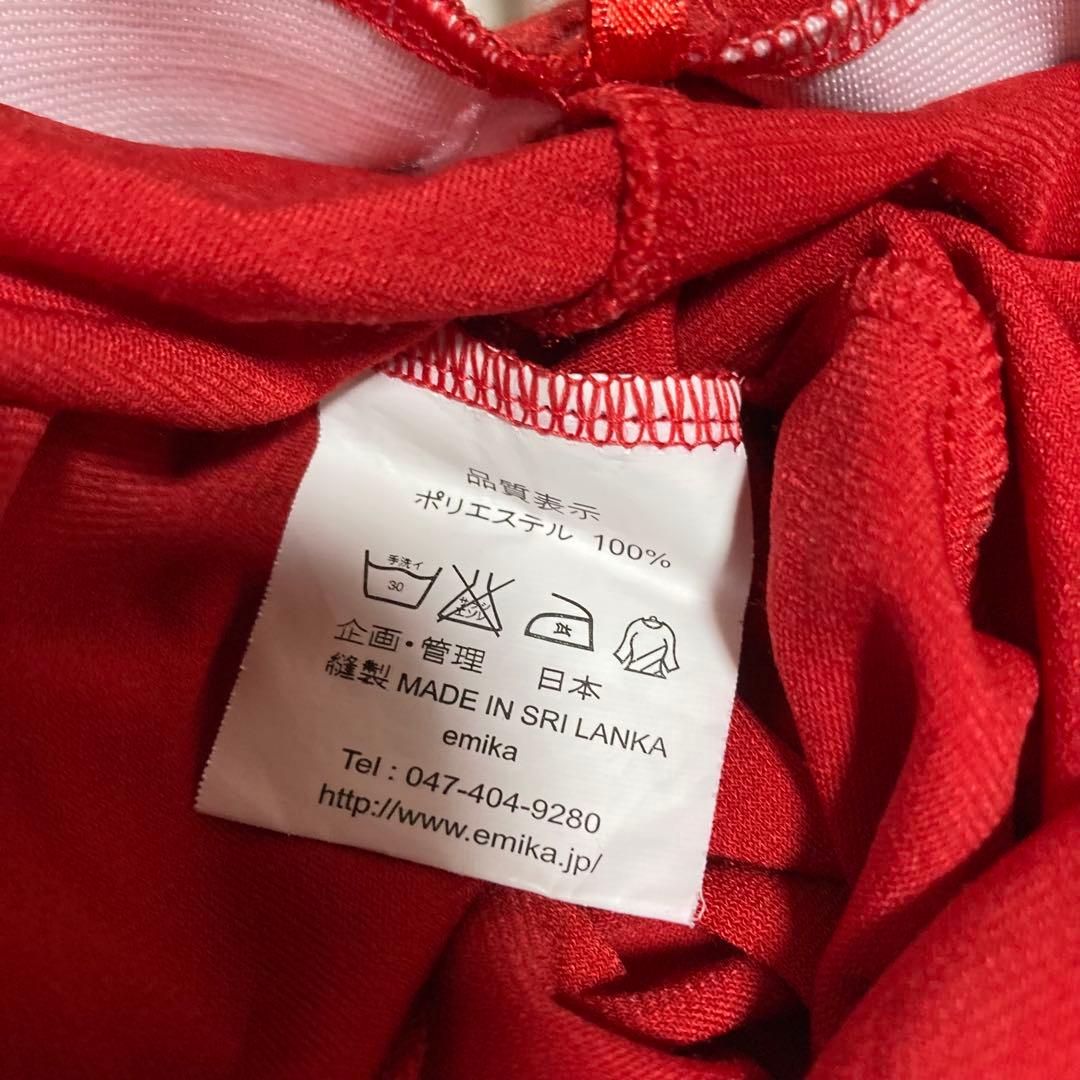 【美品 フラメンコ衣装】レッド ファルダ ペチコート ボランテ スカート 赤