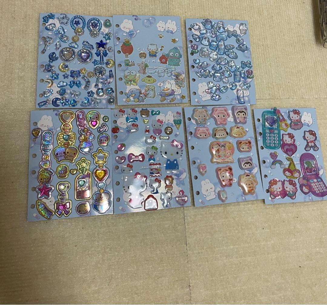 シール帳完成品5冊　たまごっち　あわわ　ボンボンドロップシール　ドロップシール