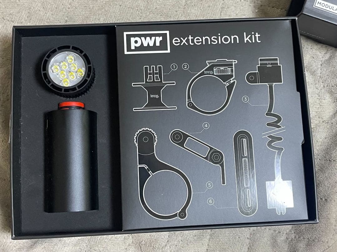 Knog　ライト　2000ルーメン　PWR Mountain Kit　ノグ