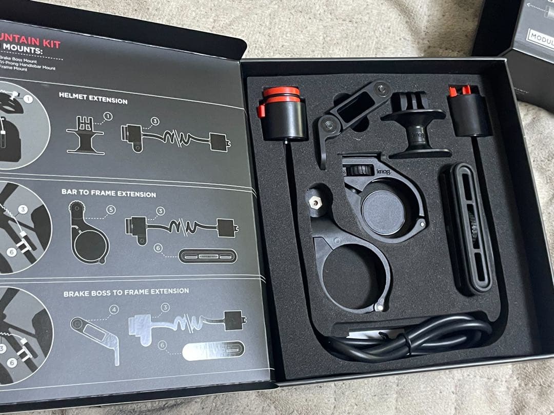 Knog　ライト　2000ルーメン　PWR Mountain Kit　ノグ