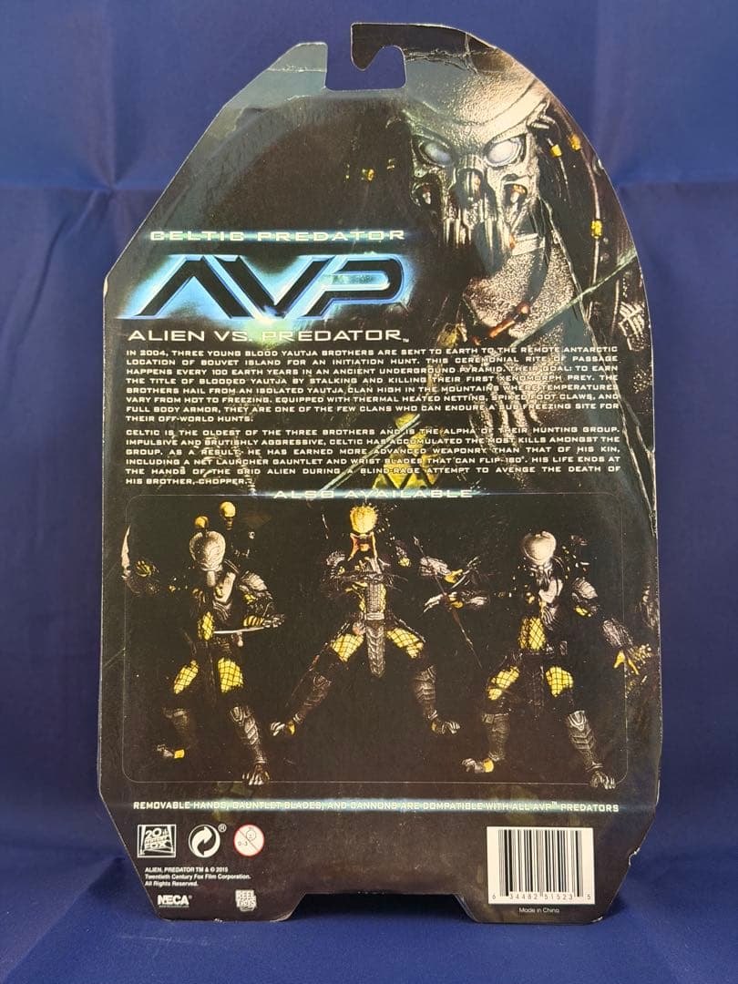 ＮＥＣＡ　ケルティック•プレデター　シリーズ１４　７インチ　アクションフィギュア