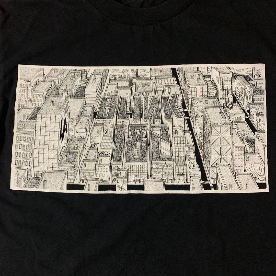 Blink-182 2011 ツアー Tシャツ M 黒 ALSTYLE