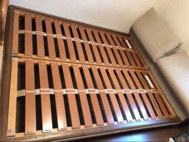 ベッドフレーム カリモク家具 セミダブル
