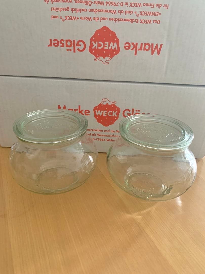 WECK ガラス保存容器 6個セット