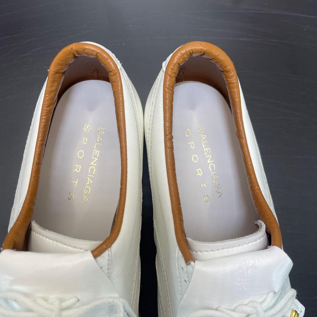 バレンシアガ　BALENCIAGA キルトタッセル付きゴルフシューズ　23.5㎝