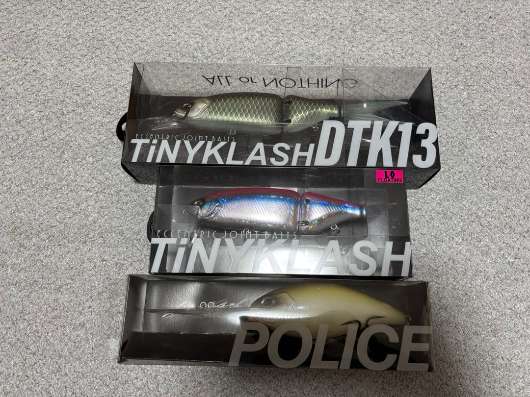 新品未使用 DRT タイニークラッシュ DTK13 POLICE おまけ付き
