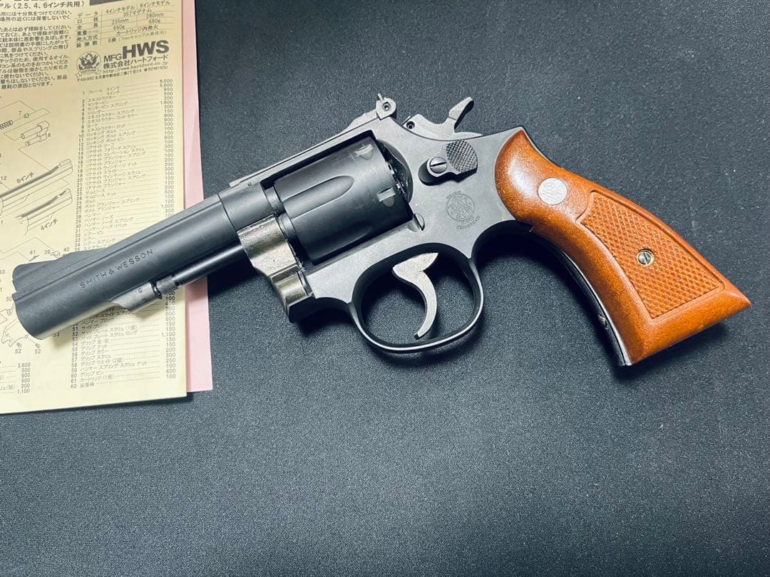 【要調整・素人組立品】HWS S&W M15 コンバットマスターピース 4インチ