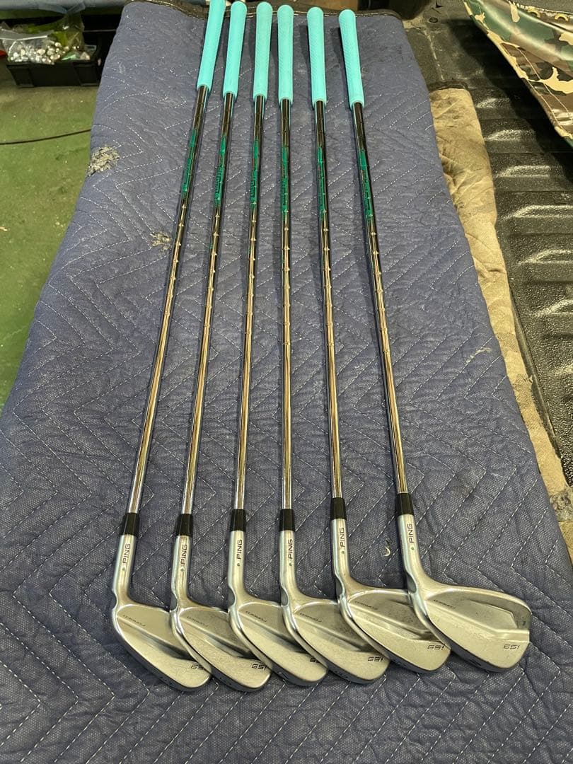 PING i59 アイアン5〜W 緑ドット　美品　レア設定