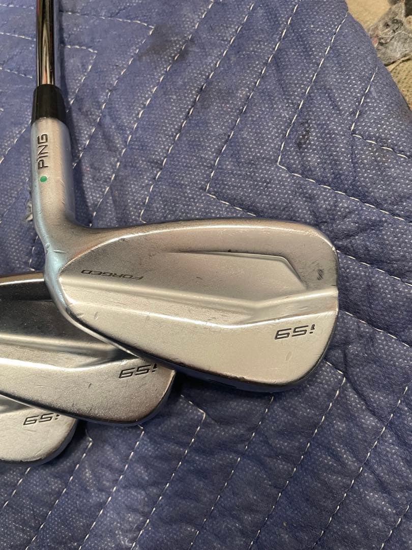PING i59 アイアン5〜W 緑ドット　美品　レア設定