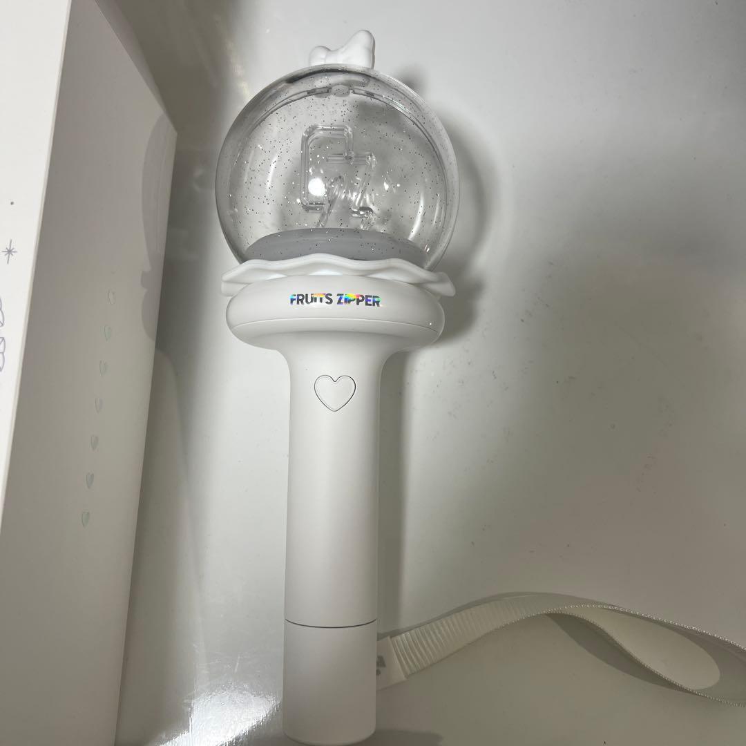 FRUITS ZIPPER OFFICIAL FAN LIGHT ホワイト