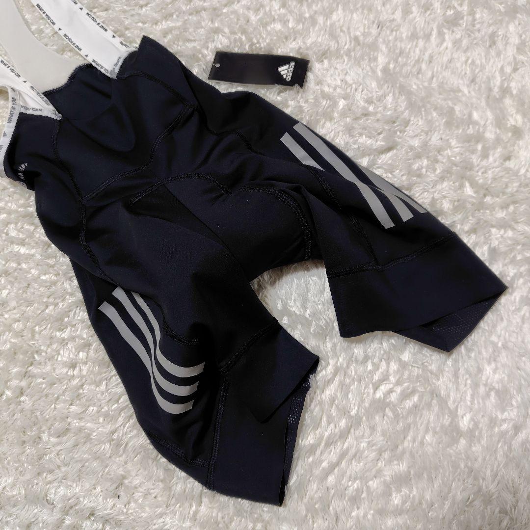 新品　タグ付き　アディダス　adidas　ビブタイツ　トライアスロン　ウェア