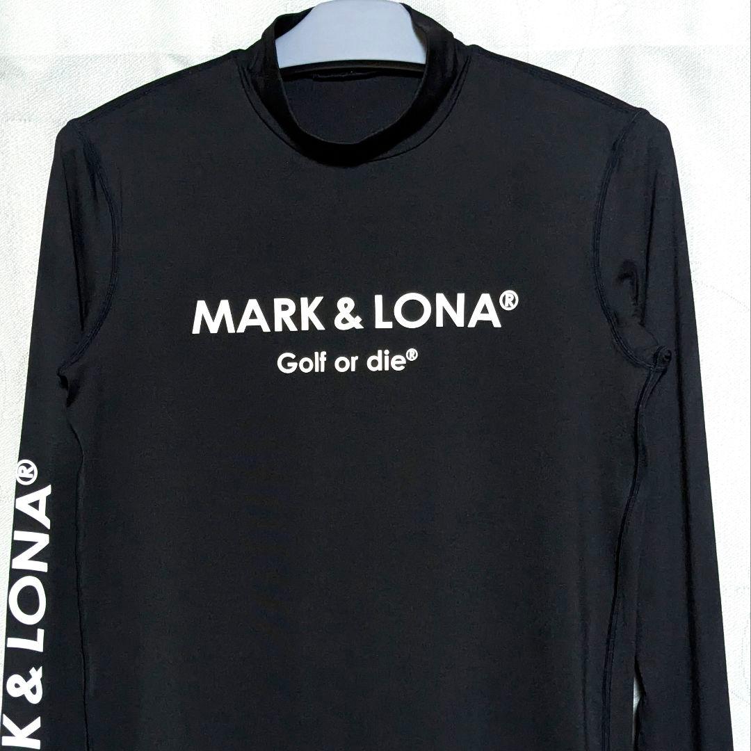■MARK & LONA モックネック インナーシャツ 黒48 木村拓哉■