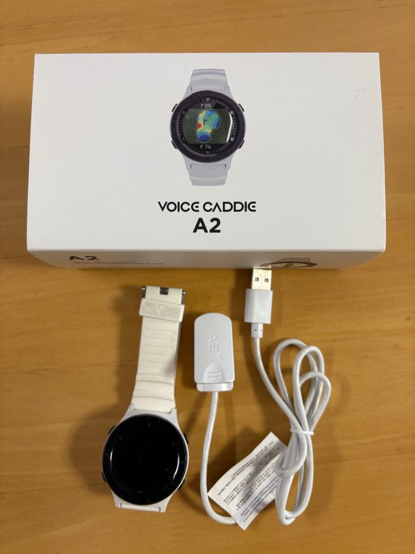 VOICE CADDIE A2 ホワイト GPSナビ