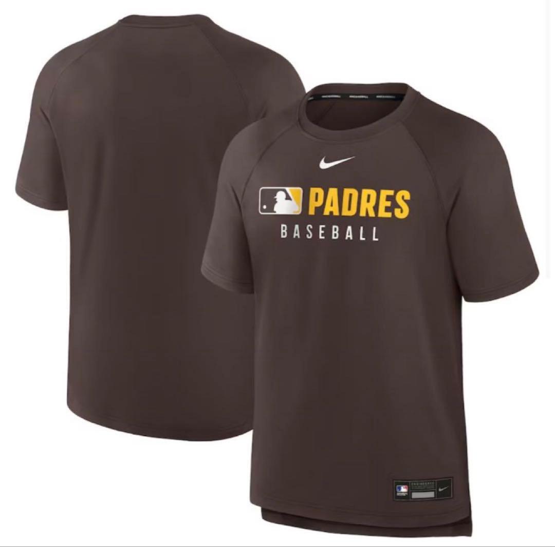 サンディエゴパドレス　オーセンティックパフォーマンスtシャツ