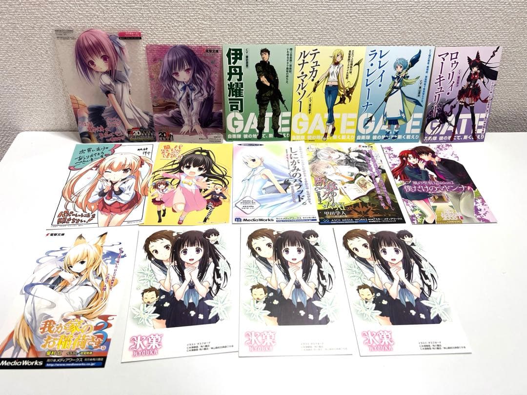 d*7様 アニメグッズ大量まとめ　非売品　下敷き　クリアファイル他　約200点以