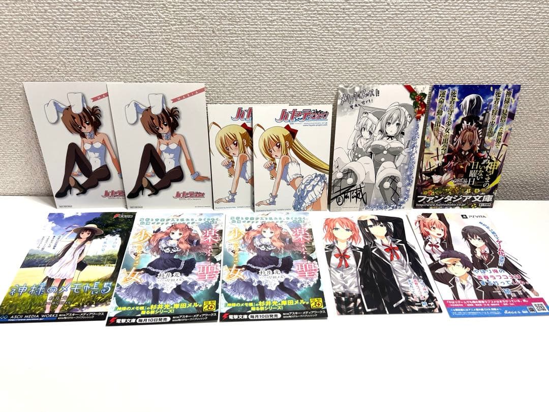 d*7様 アニメグッズ大量まとめ　非売品　下敷き　クリアファイル他　約200点以
