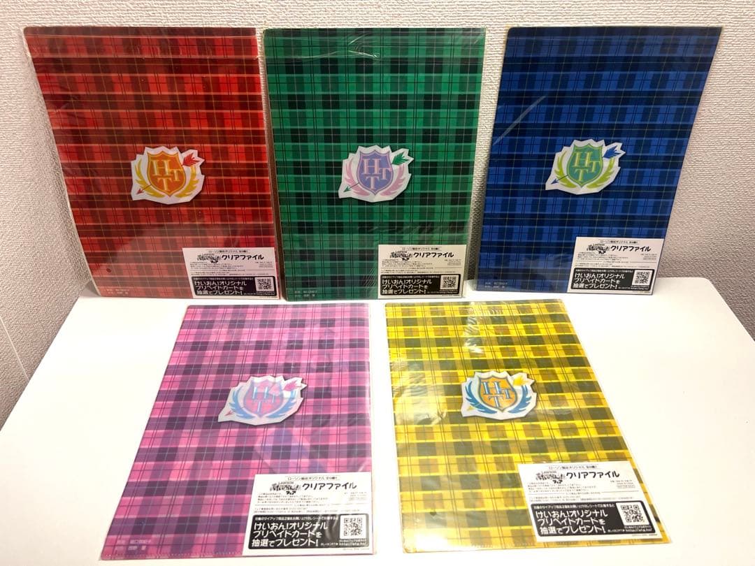 d*7様 アニメグッズ大量まとめ　非売品　下敷き　クリアファイル他　約200点以