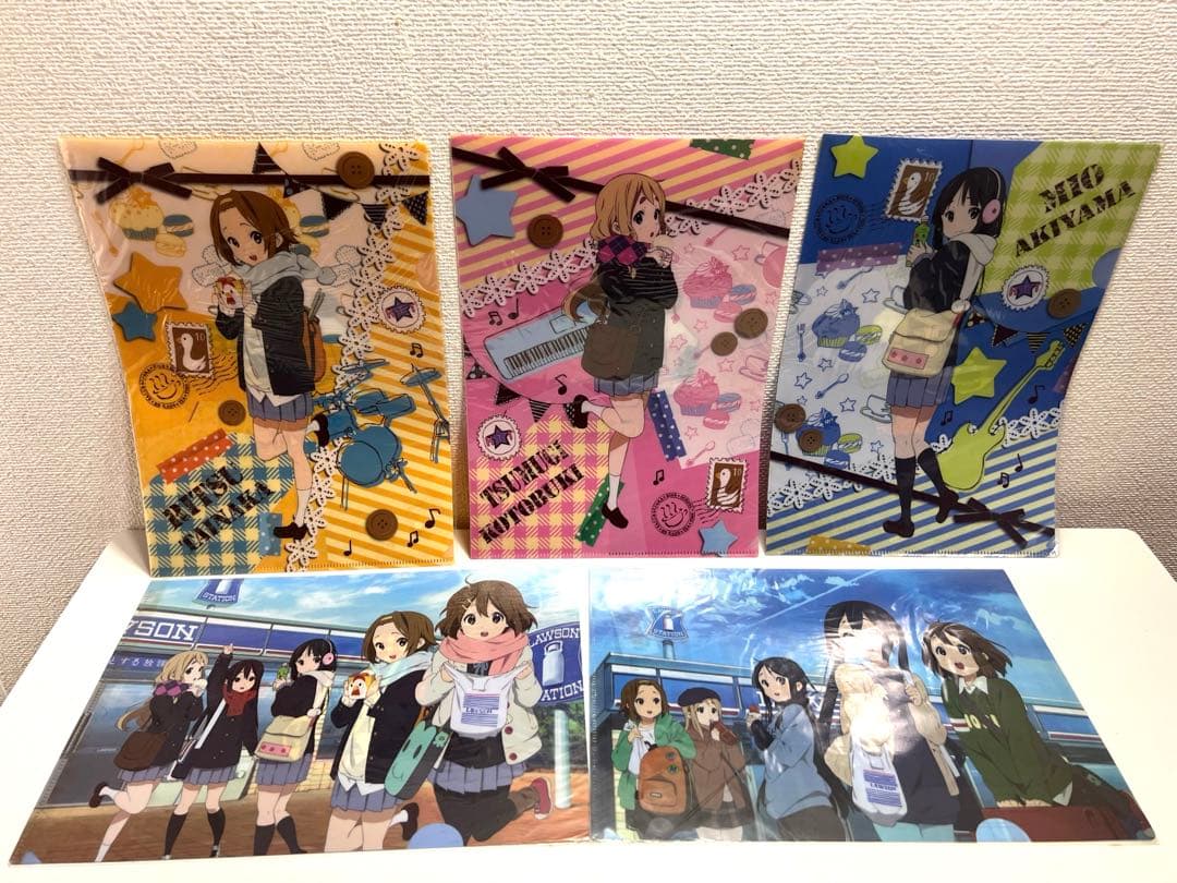 d*7様 アニメグッズ大量まとめ　非売品　下敷き　クリアファイル他　約200点以