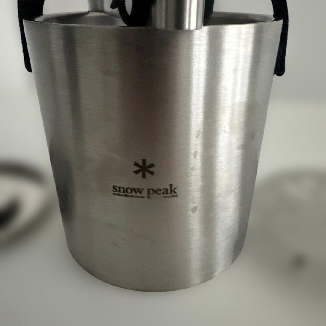  peak スノーピーク アイスペール トング付
