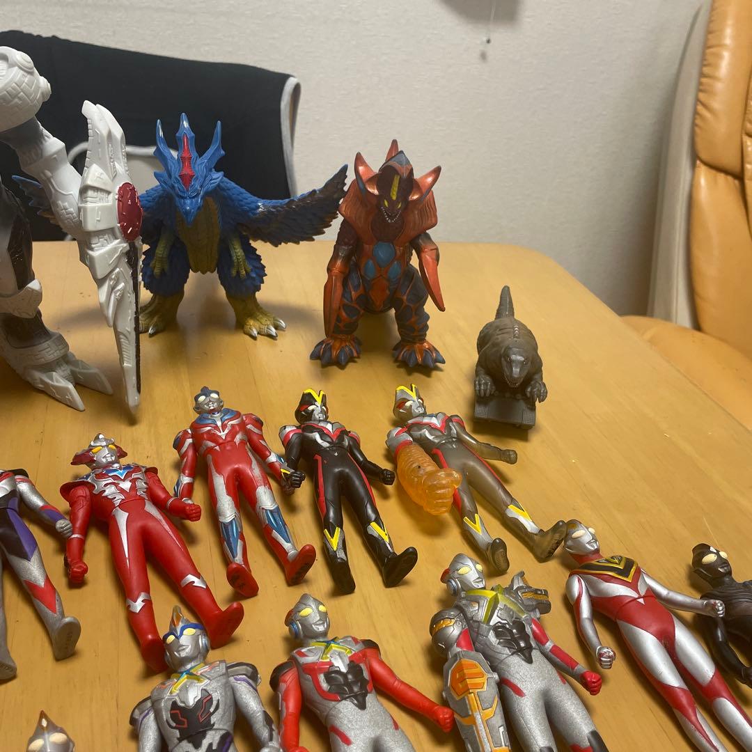 ウルトラマン・仮面ライダー★ソフビ他、まとめ売り★