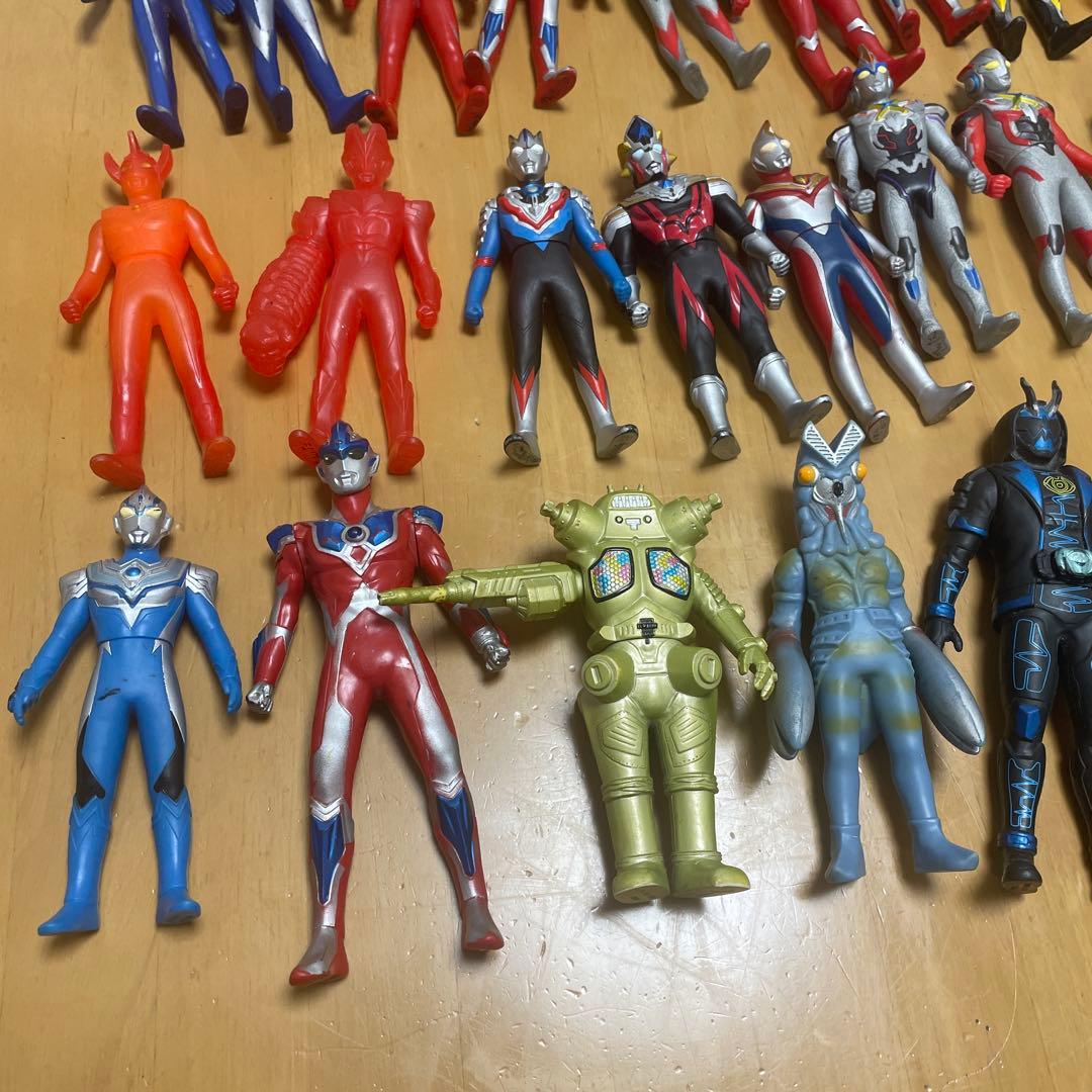 ウルトラマン・仮面ライダー★ソフビ他、まとめ売り★