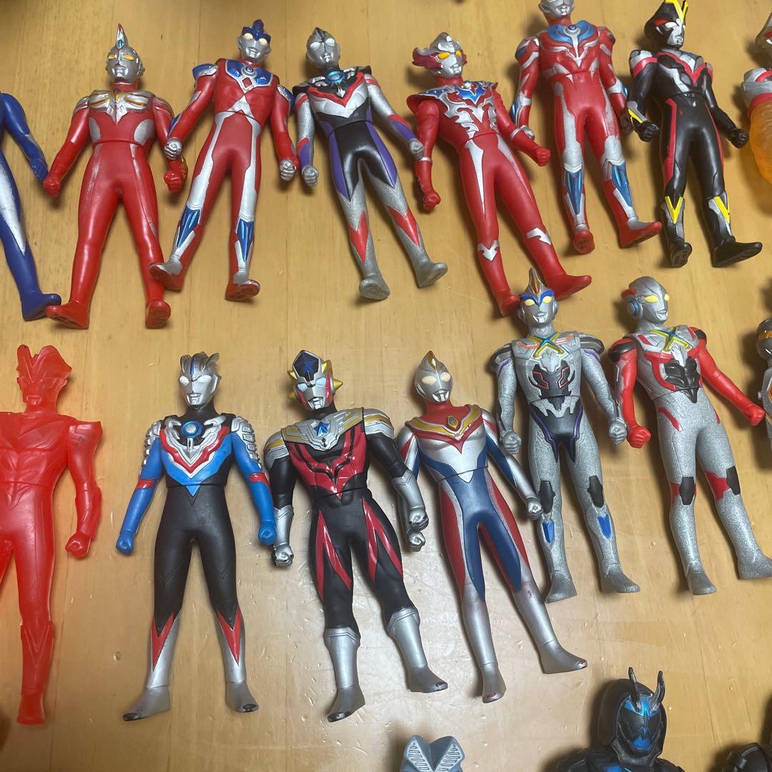 ウルトラマン・仮面ライダー★ソフビ他、まとめ売り★