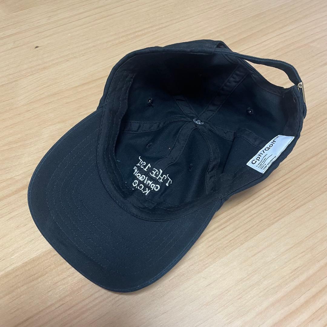 [美品]Cph/Golf CAPTAINS HELM ゴルフキャップ cap 黒