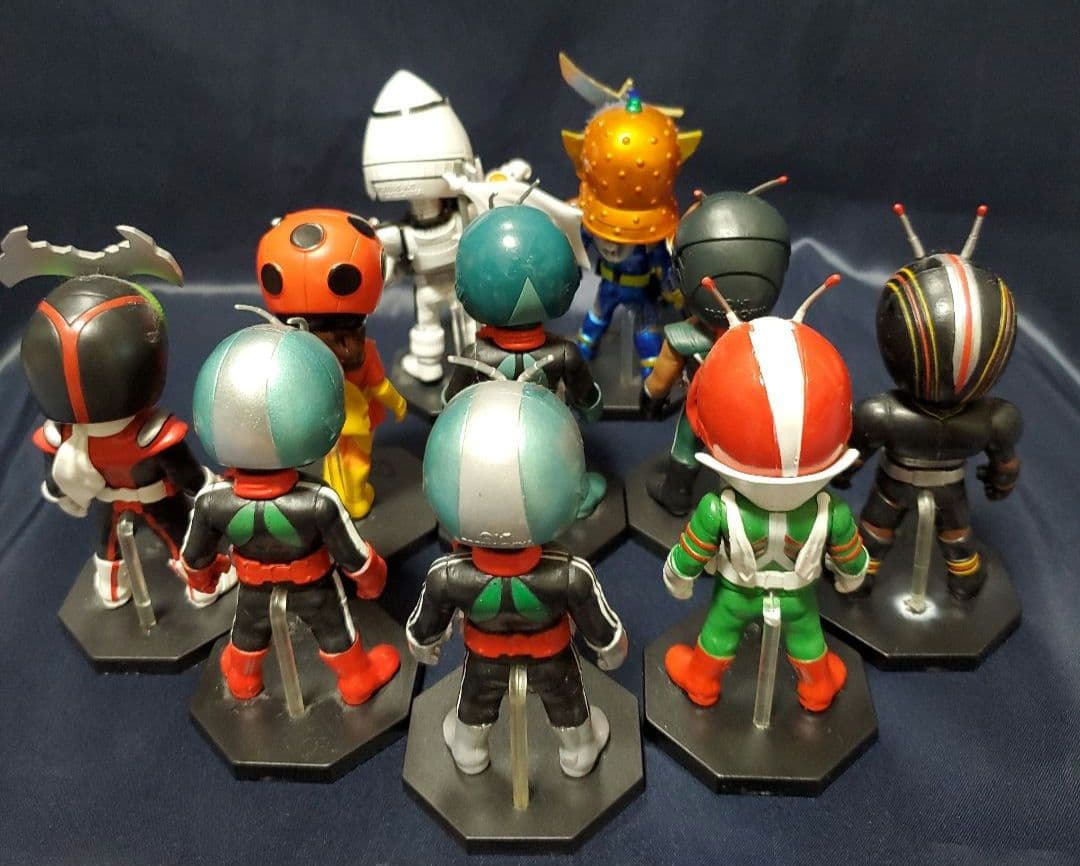 【箱無し】ワーコレ仮面ライダー10体セット