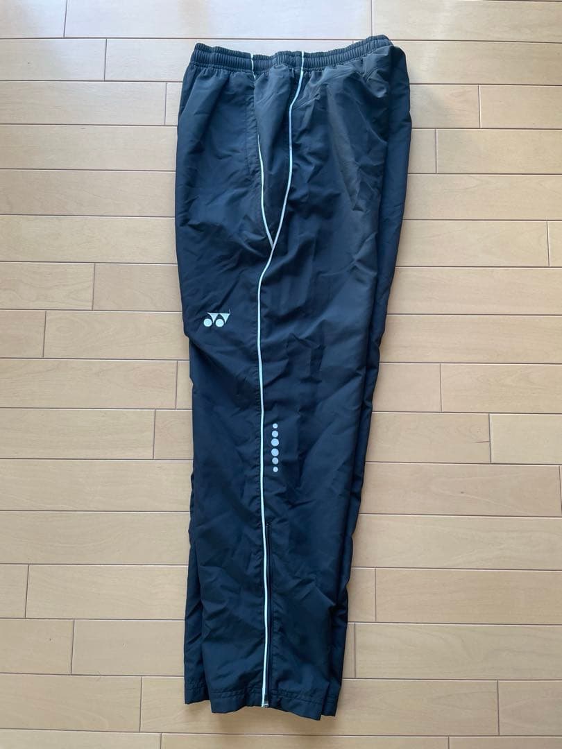 YONEX ヨネックス　裏地付ウィンドブレーカー上下セット　黒ブラック　Mサイズ
