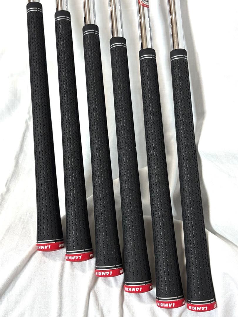 【極美品】ステルス アイアン スチールS テーラーメイド6本セット（6〜AW）