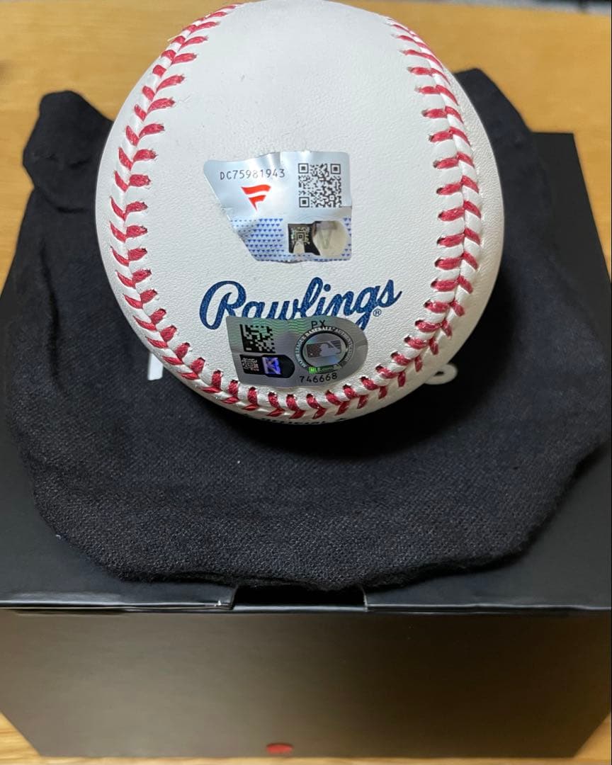 UNDER WRAPS MLB 2025 ポール・スキーンズ 直筆サインボール